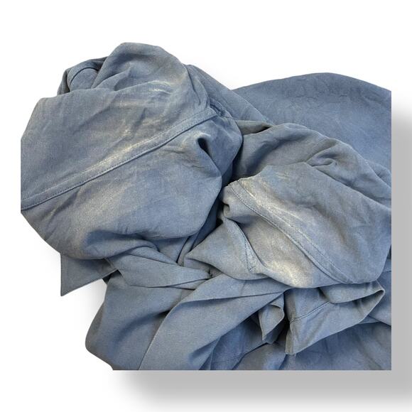 Harley Davidson Silk Pacific Honolulu Hawaii Shirt Men’s Size‎ XL Blue - Picture 10 of 10